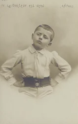 Portret van een kleine jongen