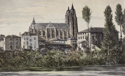 Saint-Nicolas-de-Port, kerk, noordelijke zijgevel