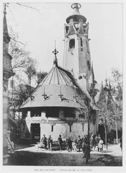 Het Finse Paviljoen op Rue des Nations op de Exposition Universelle van 1900, Parijs