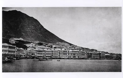 De Praya, Hong Kong, uit Illustrations de la Chine et de ses Habitants door J. Thompson, gepubliceerd in 1873