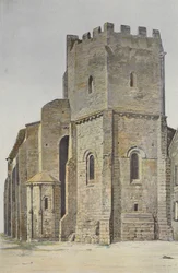 Venerque, Kerk, Zuidoostelijk overzicht