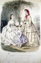 2 vrouwen en een meisje: Mode - in 