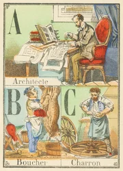 Architect, Slager, Wagenmaker