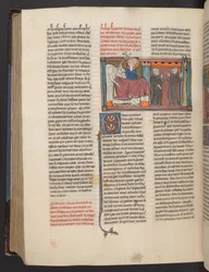 Een pagina uit Vie des Saints