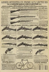 Advertentie voor geweren