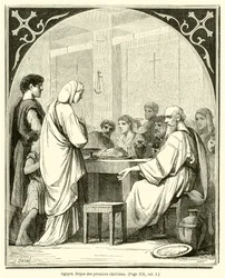 Agapes, Maaltijd van de eerste christenen