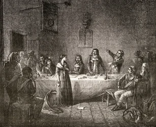 Aimee Cecile Renault voor het Revolutionaire Comité, uit 