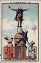Een beklimming van de Eiffeltoren: de aankomst bovenaan