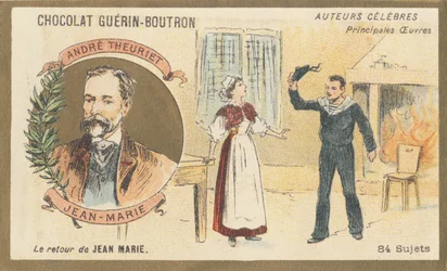 André Theuriet (1833-1907), Franse dichter, romanschrijver en toneelschrijver, auteur van 