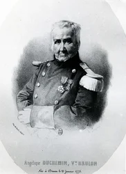 Angelique Duchemin, print gemaakt door R. Bertants, ca.1848