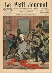 Apachen hebben plezier, illustratie uit 