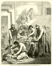 Na de dood van Jozef lieten zijn broers zijn lichaam balsemen