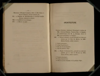 Architectuur Hoofdstuk, uit de Salon des Refusés, 1863