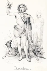 B Bacchus: Zoon van Jupiter en Semele