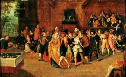 Bal tijdens het bewind van Hendrik III, 1574-89