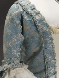 Blauwe jurk, c.1760