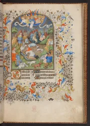 Getijdenboek, Add MS 32454 f.32r, Frankrijk