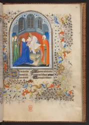Getijdenboek, Add MS 32454 f.38r, Frankrijk