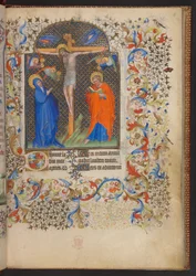 Getijdenboek, Add MS 32454 f.8r, Frankrijk