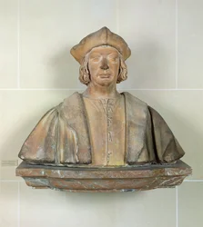 Buste van kanselier Antoine Duprat (1463-1535) (terracotta)