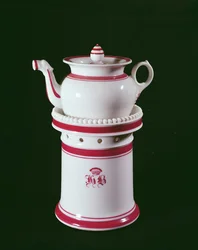 Koffiepot van Honoré de Balzac (porselein)