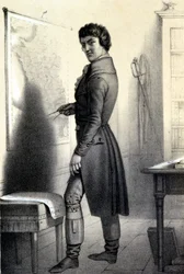 Carnot of de Grote Carnot (1753 - 1823) - in Galerie historique de la Revolution francaise door Albert Maurin
