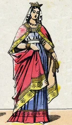 Karolingische dynastie: Portret van Adelaide d