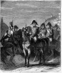 Karel X (1757-1836) Koning van Frankrijk. Gravure in 
