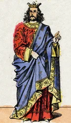 Childeric I, koning van de Salische Franken.