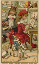 Chocolat Guérin-Boutron handelskaart