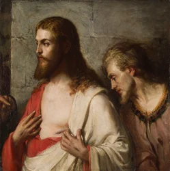 Christus en St. Thomas (fragment)
