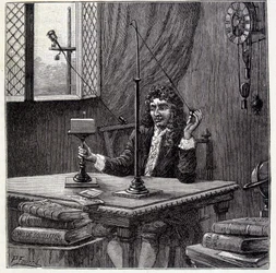Christian Huyghens observeert 