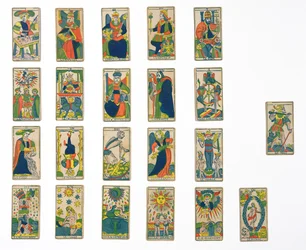 Collectie tarotkaarten