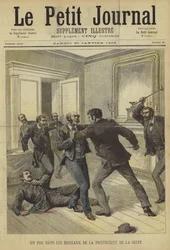 Omslag van Le Petit Journal, 30 januari 1892