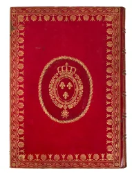 Omslag van Livre II des Lettres Epistolarum, uit 