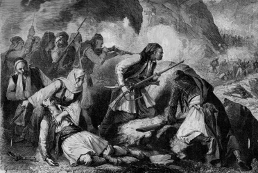 Kretenzische opstand (1866-1869), opstand van de Kretenzische bevolking tegen de Ottomaanse bezetting: gevecht tussen de Candioten (inwoners van het eiland Candia of Kreta) en de Turken