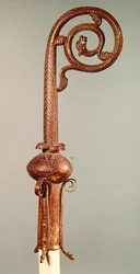 Kromstaf van kanselier Guerin, bisschop van Senlis van 1213-27