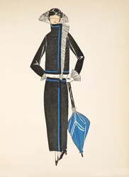 Dagjurk, uit een collectie modeplaten