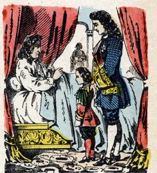Dood van Lodewijk XIV in Versailles, 1 september