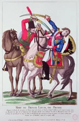 Dood van Prins Louis van Pruisen, 10 oktober 1806