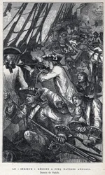 Ontdekt Canada: Jacques Pierre de Taffanel de la Jonquiere (1685-1752) Franse marineofficier aan het hoofd van het Franse schip 