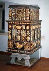Huishoudelijke kachel, c. 1705