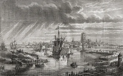 Duinkerken, Frankrijk, in de 18e eeuw, uit 
