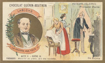 Eugene Labiche, Franse toneelschrijver, auteur van 