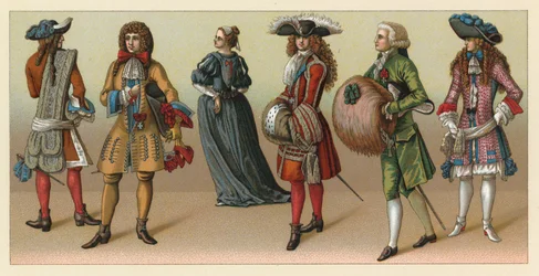 Europa XVII-XVIII eeuwse kostuum