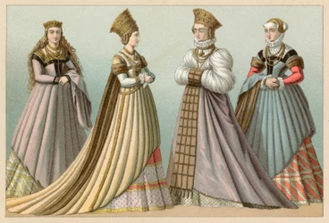 Europa XVIe Eeuw Kostuum