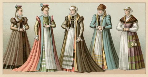 Europa XVIe eeuw kostuum