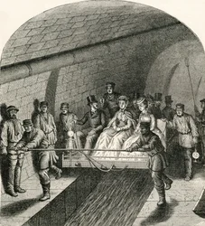 Excursie in de riolen van Parijs, uit 