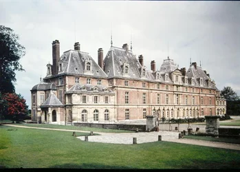 Gevel van het kasteel d