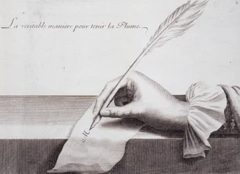 Franse kalligrafie: 